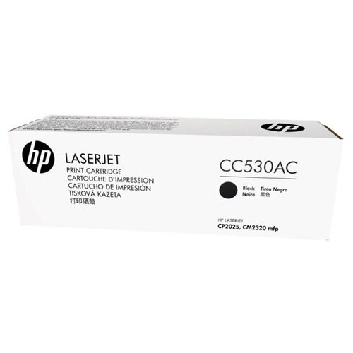 Картридж HP CC530AC, 3500 стр, черный