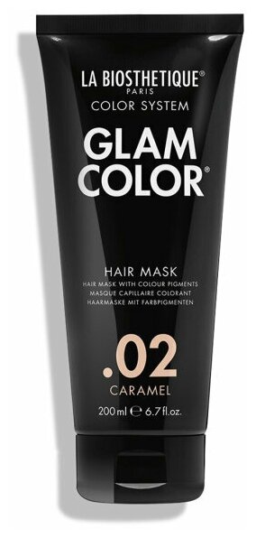 LA BIOSTHETIQUE Маска тонирующая для волос для теплых оттенков блонда Glam Color Advanced 200 мл Caramel