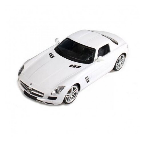 Машинка Meizhi Mercedes-Benz SLS (2024), 1:14, 34 см, белый машина р у трансформер mercedes benz gt3 2 4g желтый