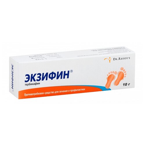 Экзифин крем д/нар. прим., 1%, 10 г