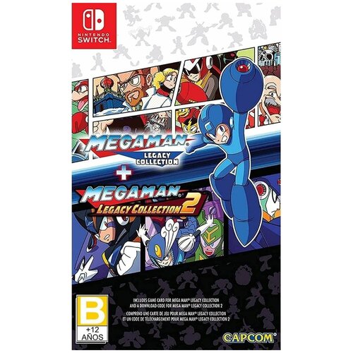 Игра Megaman Legacy Collection inc.code Megaman Legacy Collection 2 (Nintendo Switch) mega man legacy collection 1 2 nintendo switch английская версия