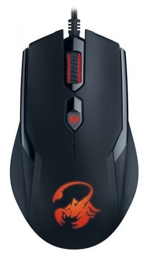 Мышь проводная Genius Ammox X1-400 чёрный USB - фото №1