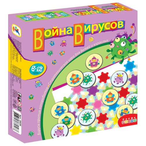 фото Настольная игра дрофа-медиа игротека. война вирусов