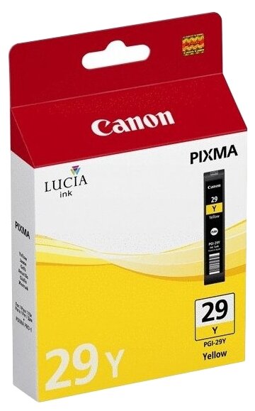 Картридж Canon PGI-29 Y Yellow/Желтый