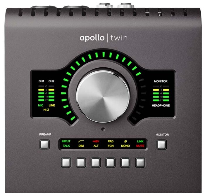 Внешняя звуковая карта Universal Audio Apollo Twin MKII QUAD