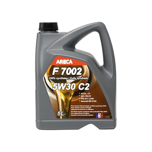 фото Синтетическое моторное масло areca f7002 5w30 5 л