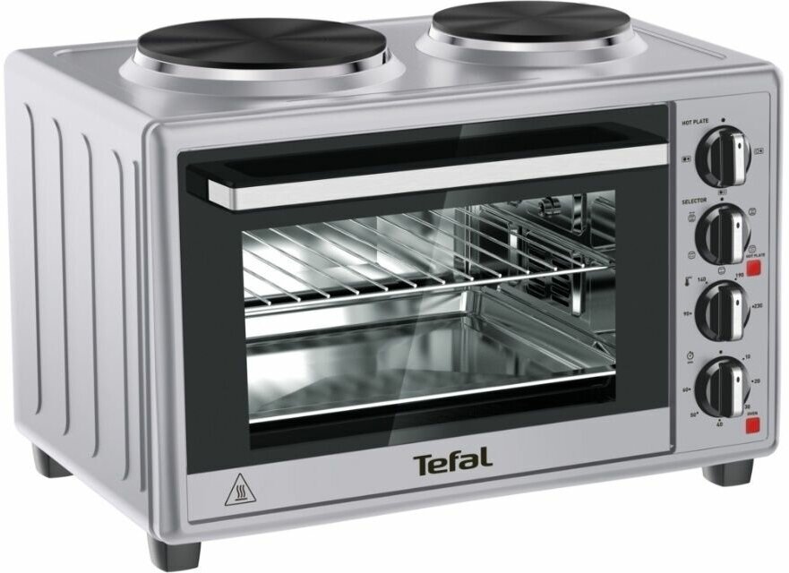 Мини-печь Tefal Optimate OF463D30, серебристый