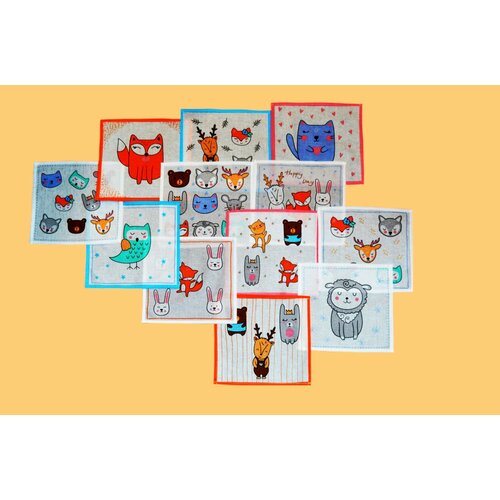 фото Носовой платок , мультиколор иванова