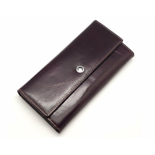 фото Кошелек sergio valentini, фактура глянцевая, фиолетовый