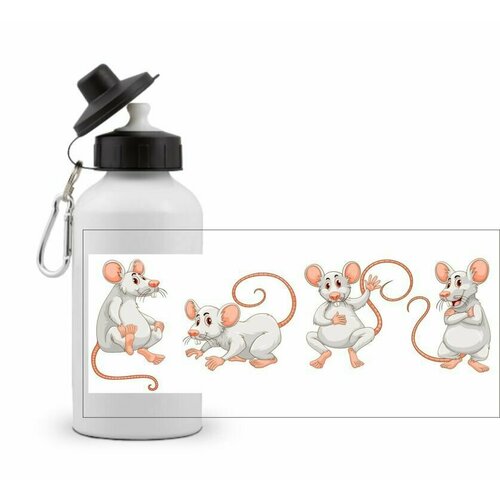 фото Спортивная бутылка крыса №2 goodbrelok
