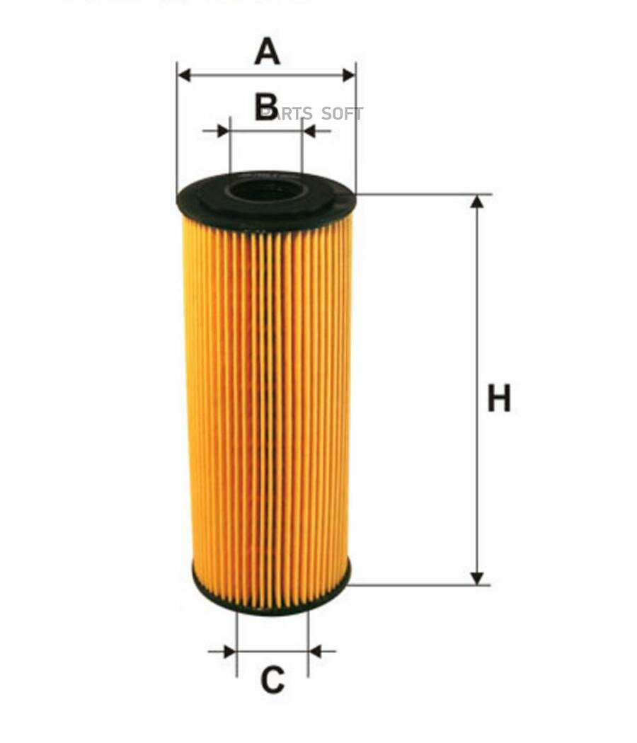 FILTRON OE640/1 фильтр масл AUDI A3/A4/A6 FRD GALAXY VW BORA/CADDY/GOLF IV 1.9TDI/2.0TDI 96-