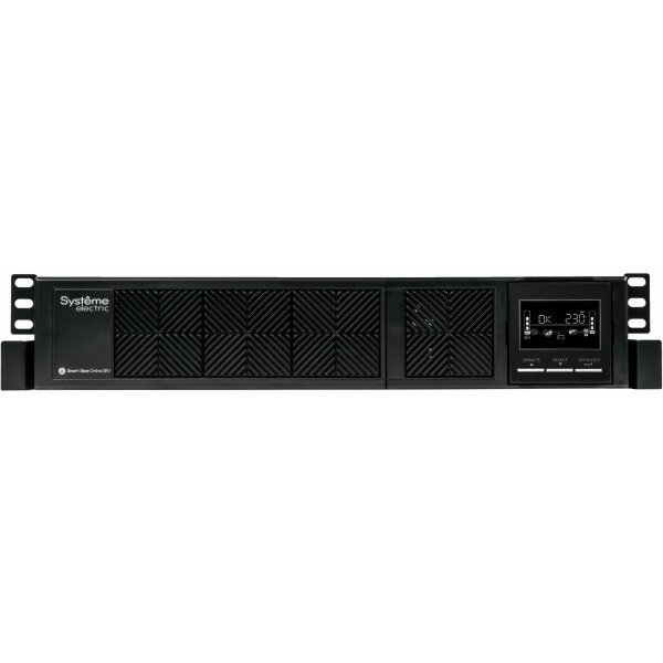 Источник бесперебойного питания Systeme Electriс Smart-Save Online SRV, 2000VA/1800W, On-Line, Rack 2U(Tower convertible), LCD, Out: 6xC13, SNMP Intelligent Slot, USB, RS-232 (SRVSE2KRTI) Systeme Electric - фото №4