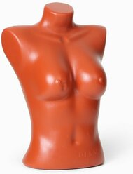 Торс женский «Диана» 54×40 см, объём 82,5 см, цвет оранжевый