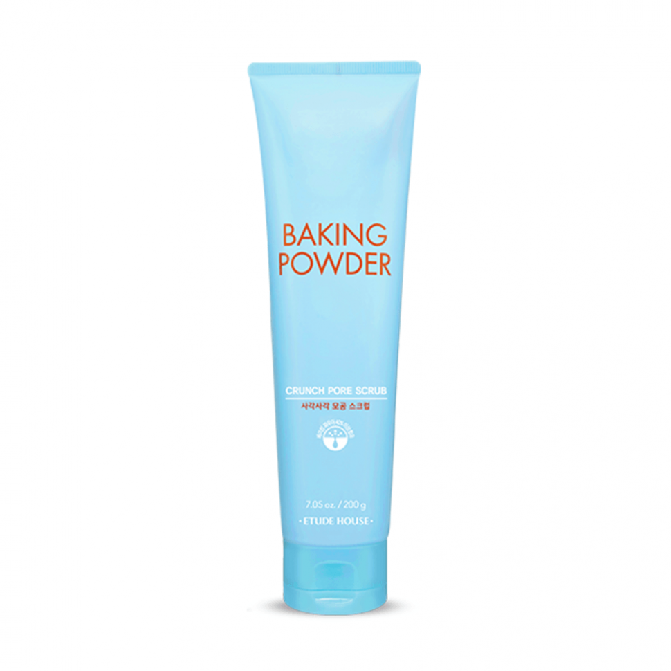 Глубоко очищающий скраб для лица Etude House "Baking Powder Crunch Pore Scrub" с содой 200 мл.