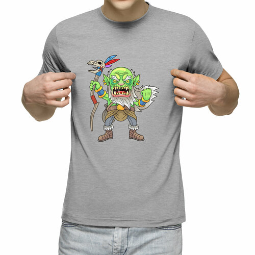 Футболка Us Basic, размер M, серый мужская футболка шаман космонавт s зеленый