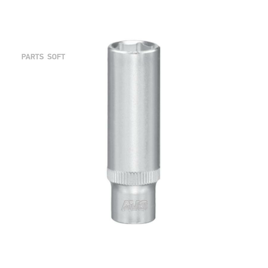 Головка торцевая 1/2" (19) "AVS" (6 граней, глубокая, H11219) AVS A07891S | цена за 1 шт