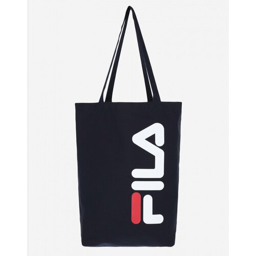 Сумка  шоппер Fila спортивная, синий, черный