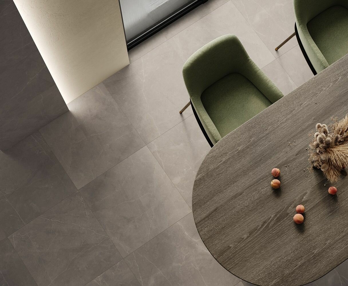 фото Керамогранит Splash Grey серый Сатинированный Карвинг 60x120, 1 уп (2 шт, 1.44 м2)