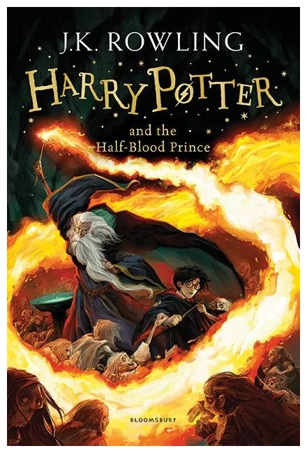 Harry Potter Книга."Harry Potter and Half Blood Prince" (Гарри Поттер и Принц-Полукровка) мягк. обл.