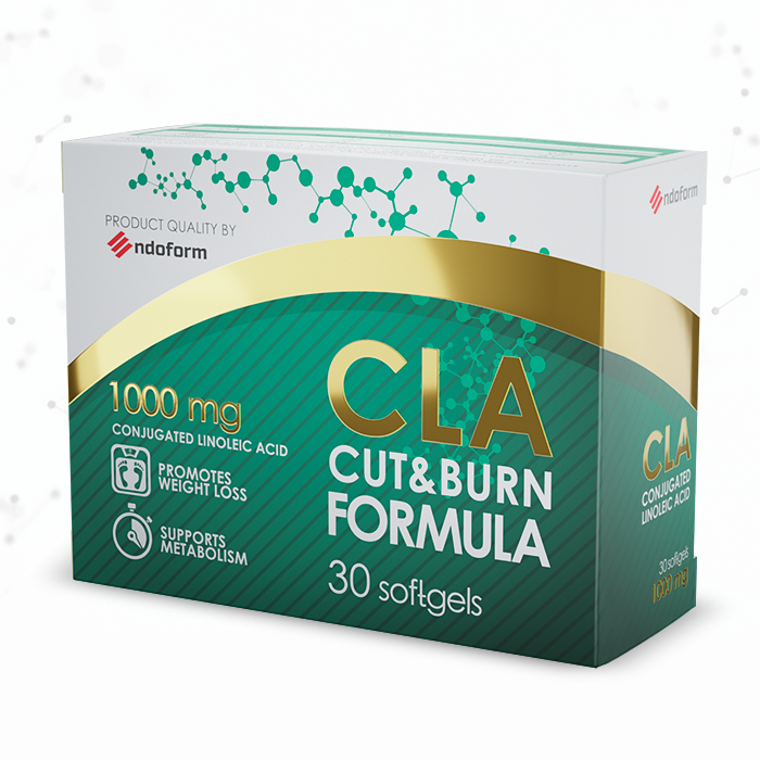 Жиросжигатель CLA (КЛК), 1000 мг 30 капсул. Спортивное питание, Endoform