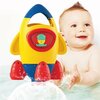 Фото #8 Игрушка для ванной Huanger Игрушка для ванной Huanger Игрушка для купания Ракета с фонтанчиком, синий/желтый/красный