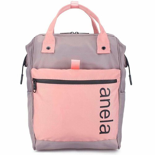 фото Сумка-рюкзак «anny big» 343-1 grey/pink lekiko