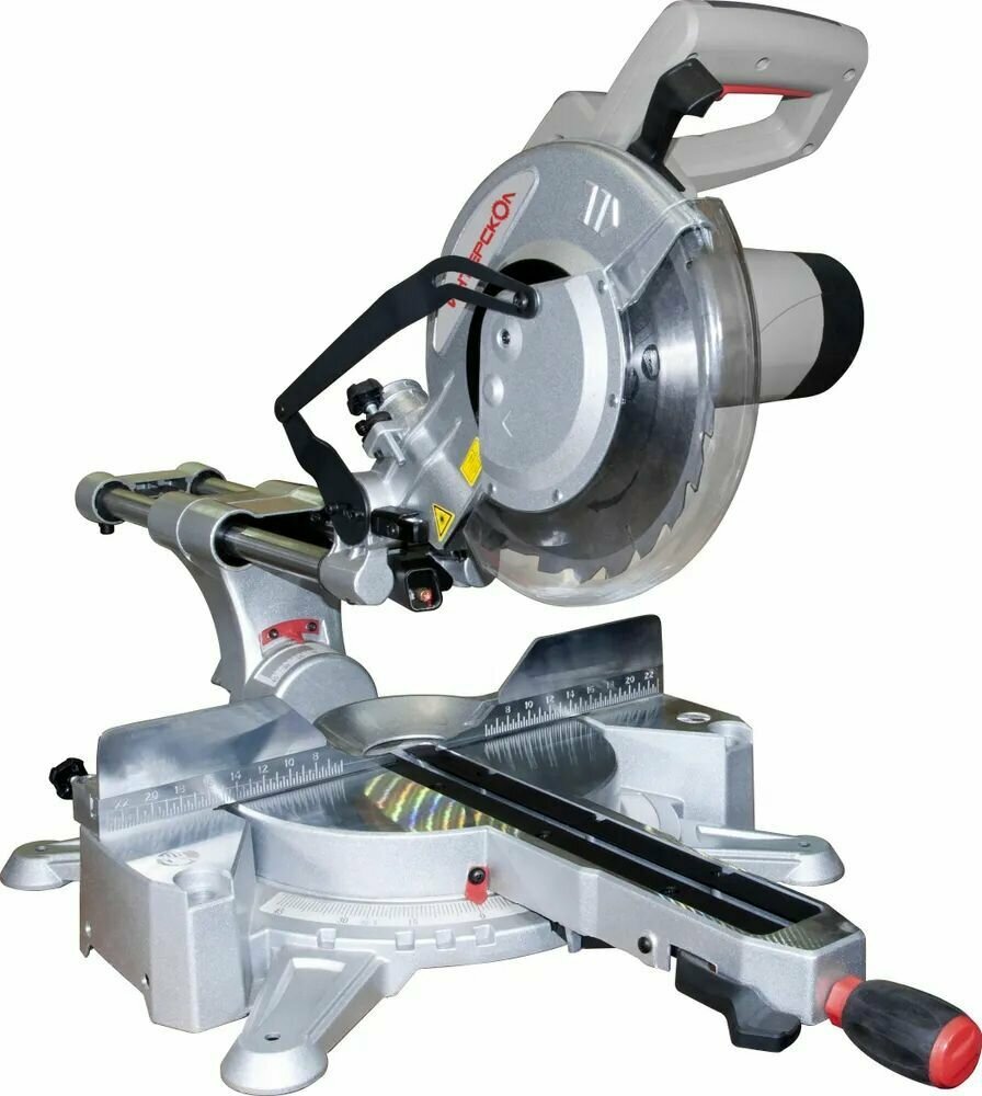 фото Пила торцов. консол. Интерскол ПРР-255/1800ЛМ (1800Вт,5500об/мин, диск 255х30мм, пил80х340мм, лазер)17кг