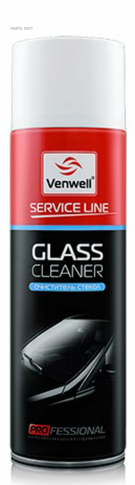 VENWELL VWSL011RU Venwell VW-SL-011 Очиститель стекол (пена) GLASS Cleaner 500 мл