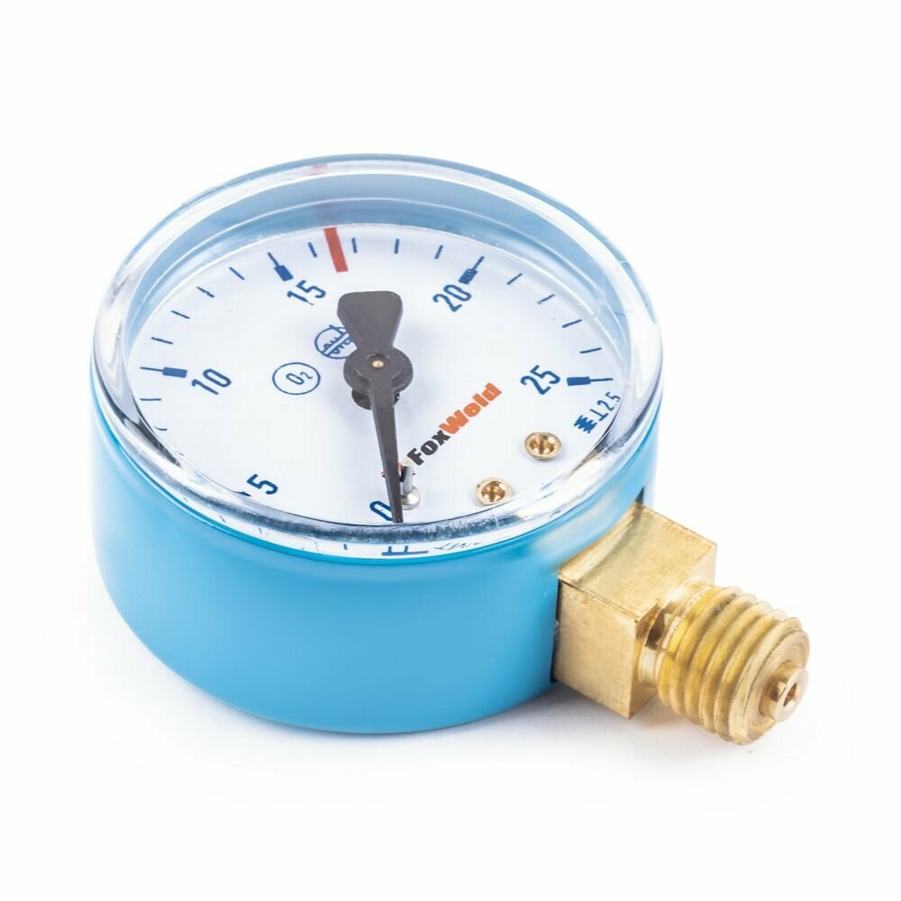 фото Манометр 25 МПа (кислородный, латунь)