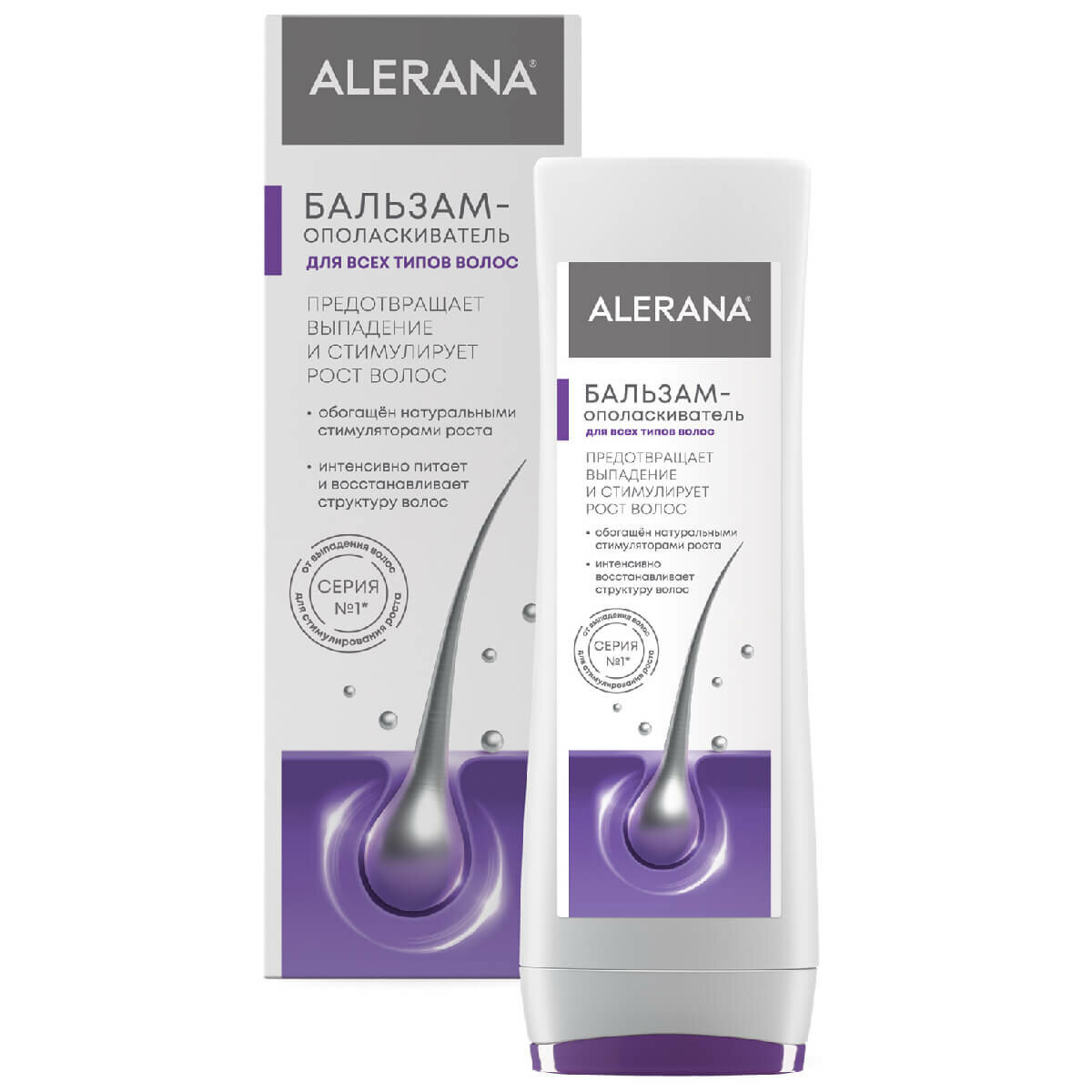 Alerana Pharma Care Бальзам-ополаскиватель для всех типов волос, 200 мл, Alerana