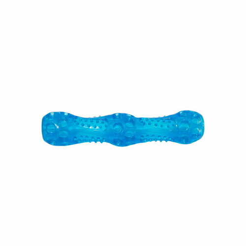 HOMEPET игрушка для собак палочка с пищалкой 27 см, Голубая