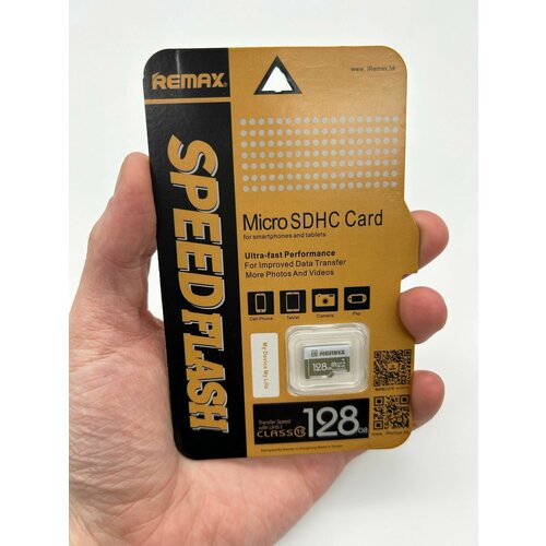 Карта памяти объемом 128 ГБ с SD адаптером / microSD для различных устройств: ноутбуков, планшетов, смартфонов, видеорегистраторов, автомагнитол, фотоаппаратов / Внешний флеш накопитель карта памяти microsd 64 гб микро сд флешка flash gb micro sd microsdhc