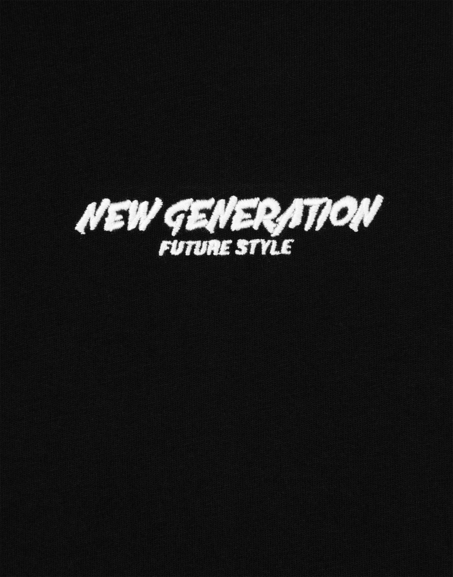 Лонгслив Gloria Jeans, размер 8-10л/134-140, черный/белый — фото 1