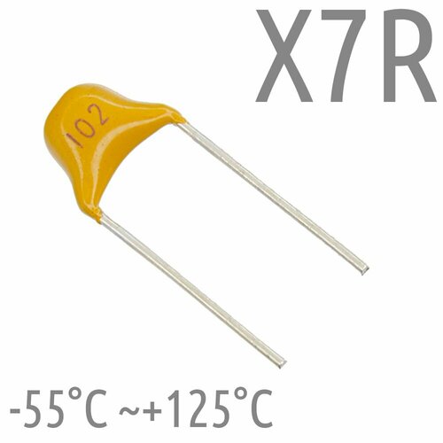1000пФ 50В X7R Конденсатор керамический (10шт)
