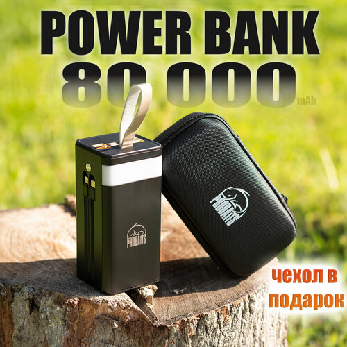 Power Bank PROBAITS 80000 mAh внешний аккумулятор с быстрой зарядкой 3400₽