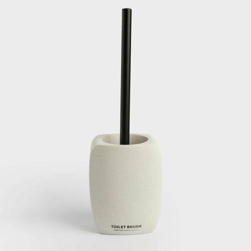 Ерш туалетный Kuchenland 35 см с подставкой резинацемент песочный Severe 2290₽