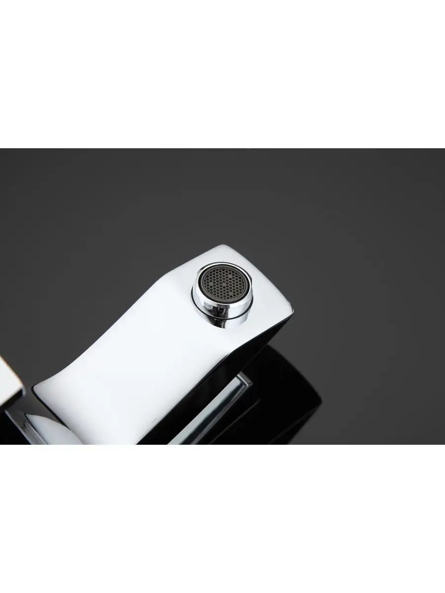 Смеситель для раковины низкий Gappo G07 G1007, латунь, цвет хром — фото 1