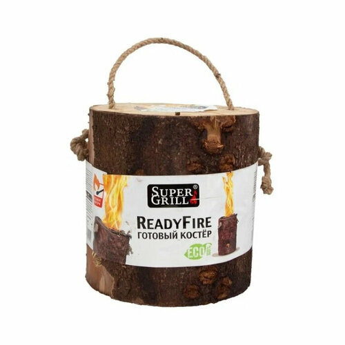 Костер готовый SuperGrill ReadyFire хвойный 2 шт 870₽