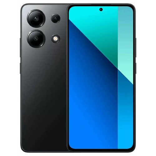 Смартфон Redmi Note 13 8256 GB RU 2 nano SIM Midnight Black 1890000₽