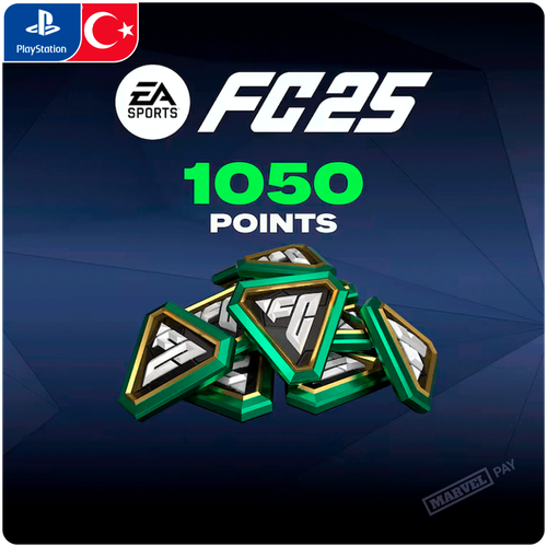 EA SPORTS FC 25 - FC Points 1050 Playstation 45 Цифровая активация Регион Турция 1599₽