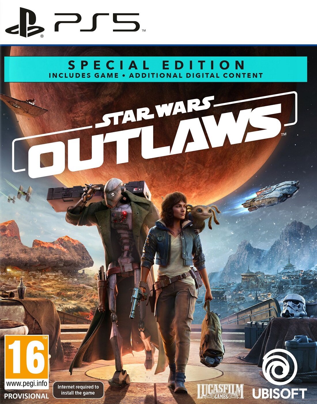 Игра Star Wars: Outlaws Special Edition (PS5) Русские субтитры