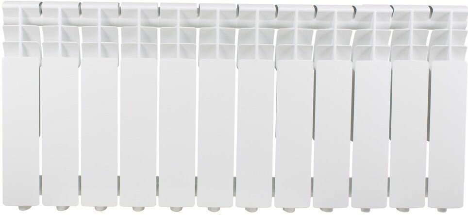 Монлан радиатор алюминиевый 350/80мм (12 секций)