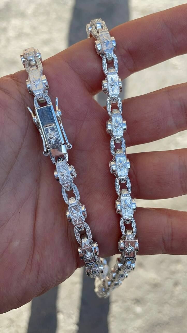 Цепь серебро 