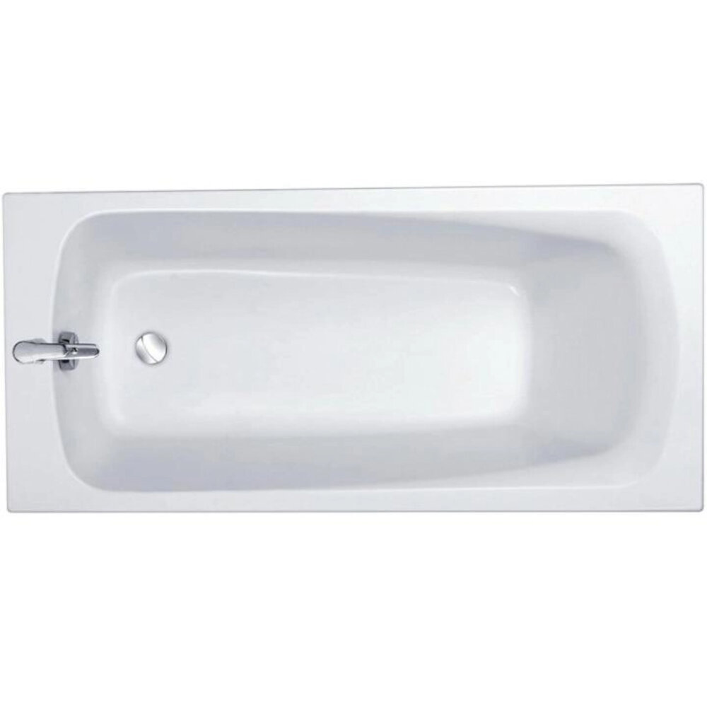 Ванна акриловая Jacob Delafon Patio E6810RU-01 150х70 см (с фронтальной панелью E6121RU-01) белый