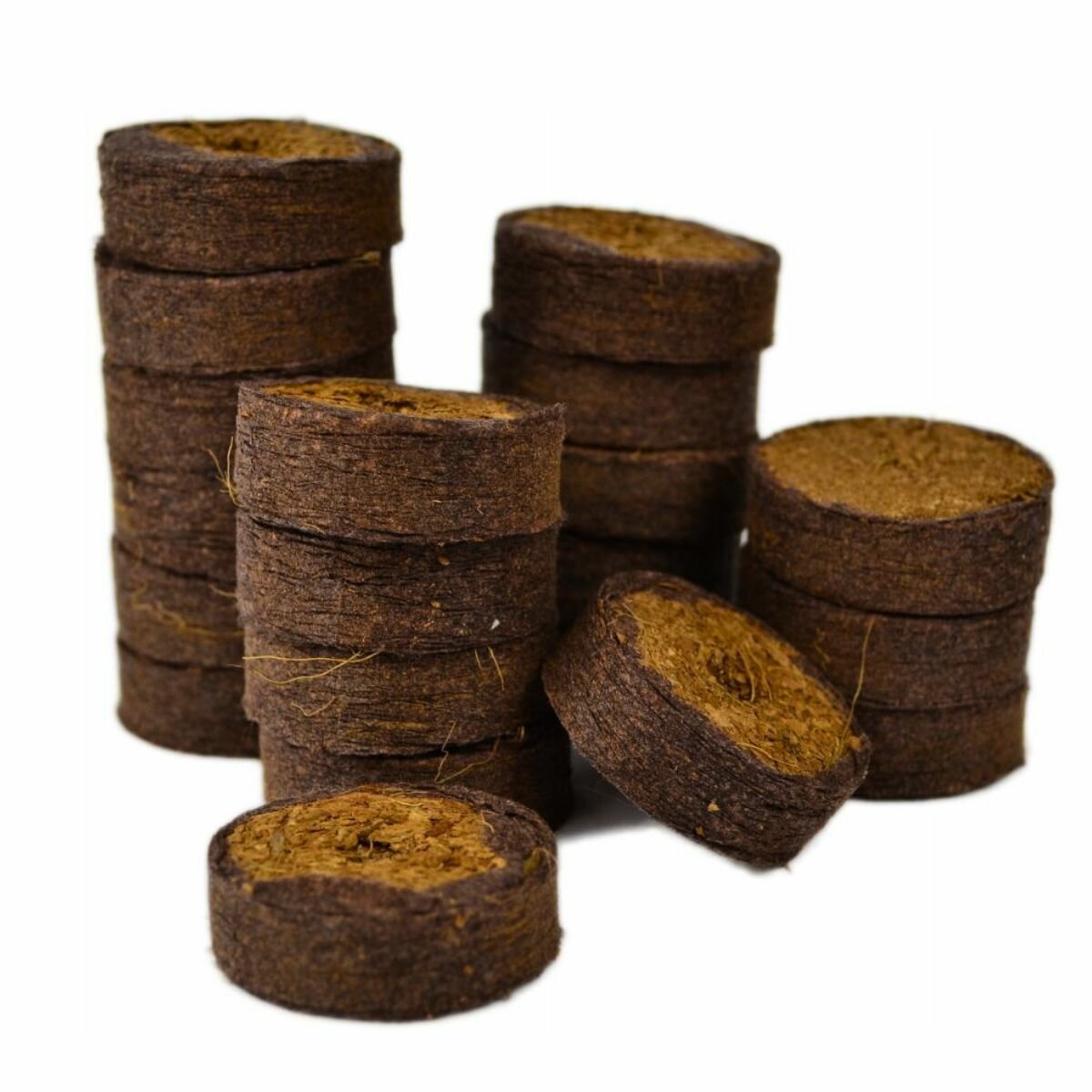 Грунт Торфяные таблетки для рассады Jiffy-7 24 мм 50 шт Jiffy — фото 1