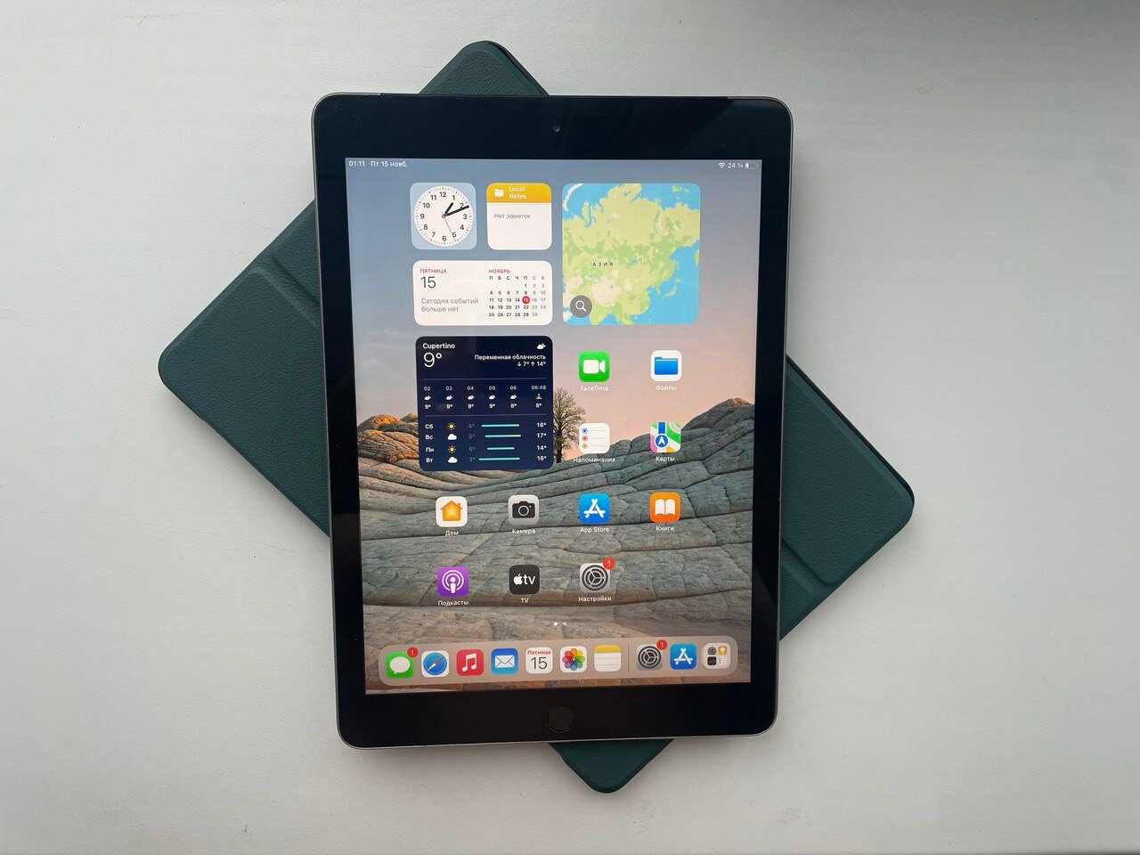 Apple iPad 6 поколения 9,7 дюймов; Wi-Fi, Cellular 32Gb Space Gray