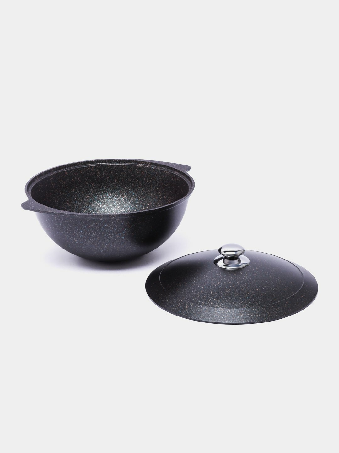 Казаны Kukmara Granit Ultra кгг65а, со стеклянной крышкой, 6 л