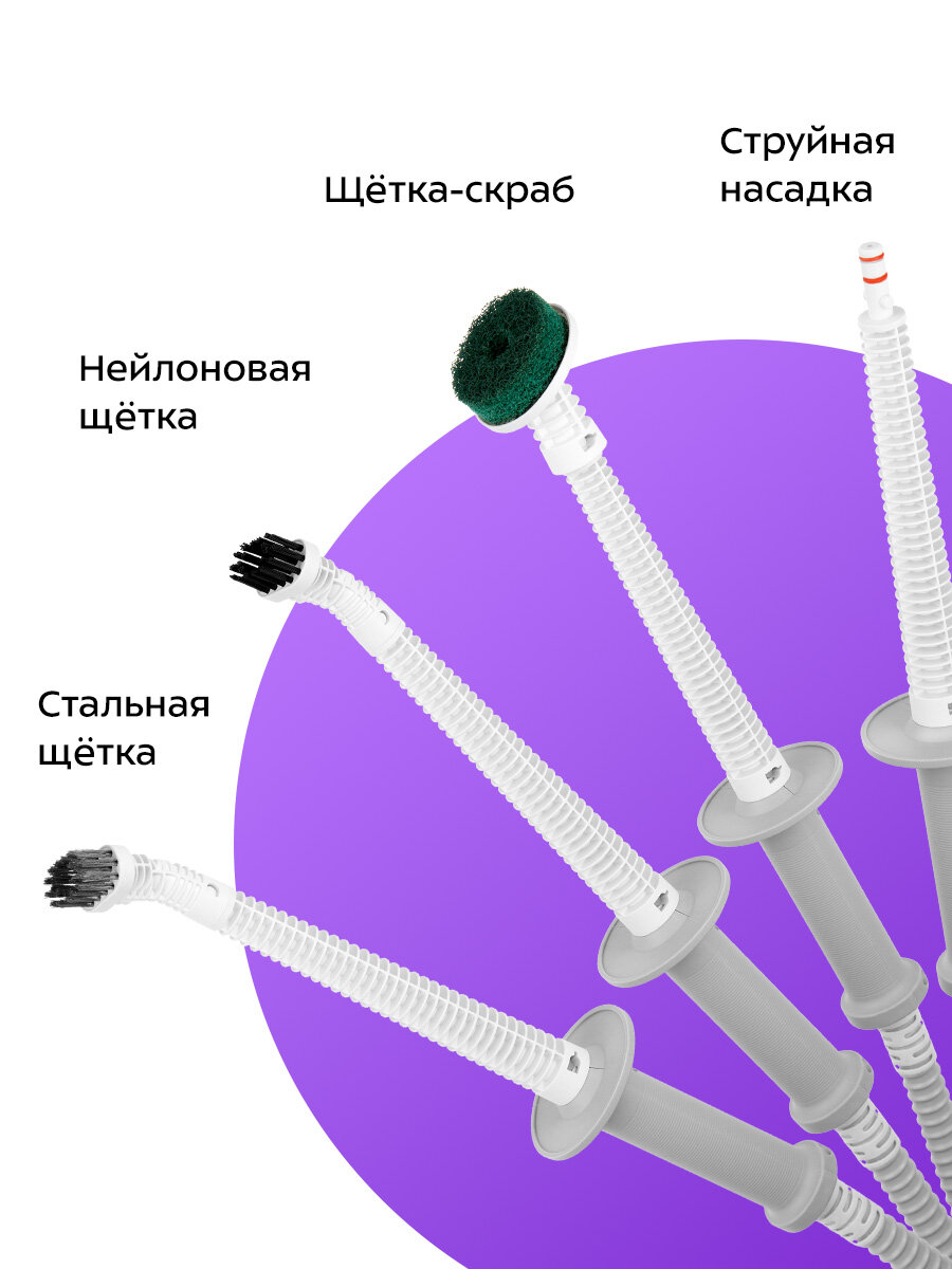 Паровая швабра "2 в 1" Kitfort КТ-3942 — фото 1