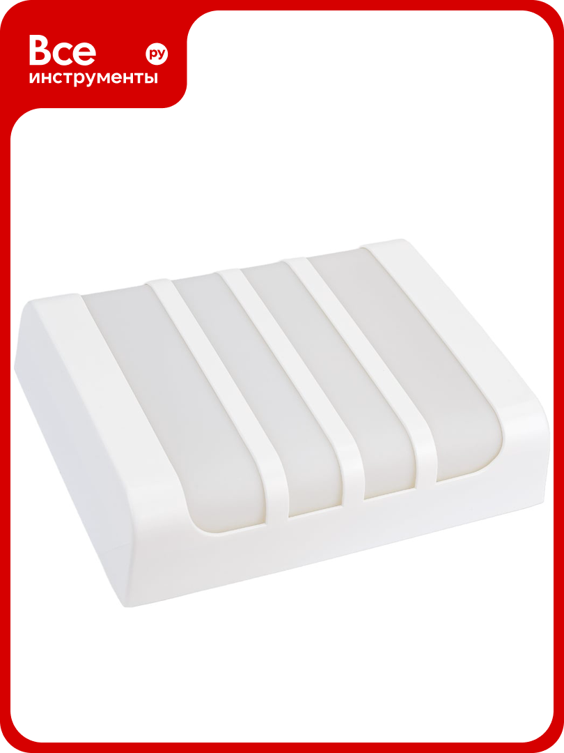 Влагозащищенный светодиодный светильник Volpe ULW-Q280 22W/4000K/S01 IP65 WHITE UL-00006710