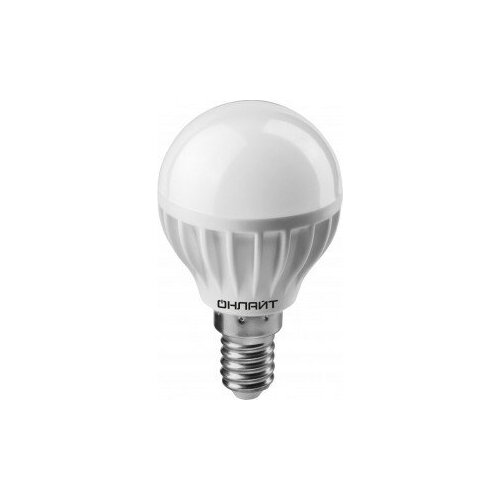 Светодиодная LED лампа онлайт шар G45 E14 8W(640Lm) 6500K 6K 78x45 OLL-G45-8-230-6.5K-E14 61135 (упаковка 25 штук)